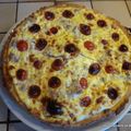 QUICHE AU THON ET TOMATES CERISES