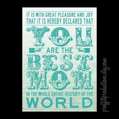 De jolies cartes imprimables pour la fête des mères