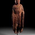 A fragmentary wood figure of a Bosatsu, Japan, Heian period