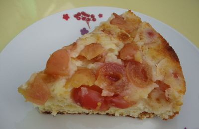 Gâteau au yaourt et aux cerises 