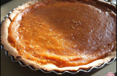 Pumpkin Pie ou Tarte à la citrouille