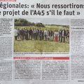 non à l'a45 et lrem