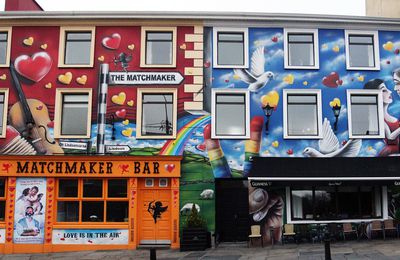 Lisdoonvarna Irlande Street art fresque