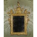 An Italian carved giltwood mirror, Venetian, circa 1730