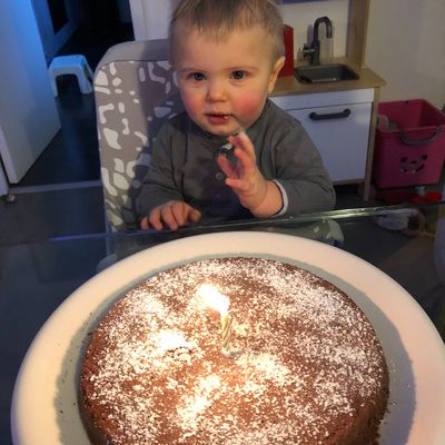 Les 1 an de Mathis! :-)