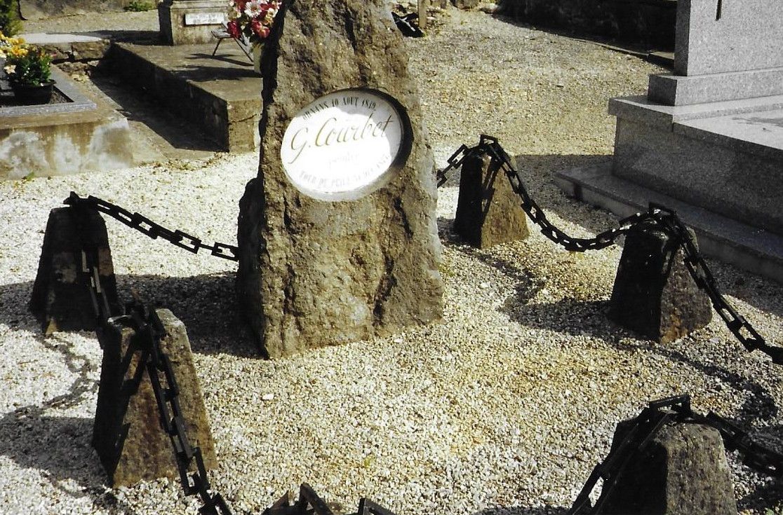 Ornans, tombe de Gustave Courbet (25)