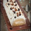 Ma bûche glacée qui a un grain...!
