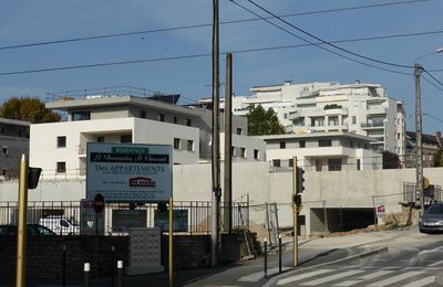 Chantier De Giorgi, avenue Fontaine-Argent : où en est-on?