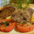 TERRINE DE VEAU ET SES TOMATES SAUTÉES A L'AIL