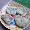 Galettes de haricots blancs