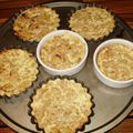 tartelettes au céréales et fromage blanc