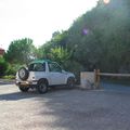 Arrivé de Dominique et Philippe à Narbonne-Plage