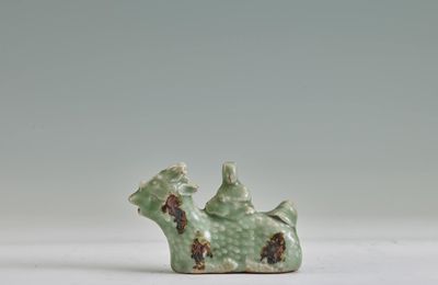 'Qilin and Immortal' water dropper, Yuan dynasty (1271-1368)