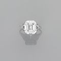TIFFANY & CO. A Magnificent Art Deco Diamond Ring, circa 1920