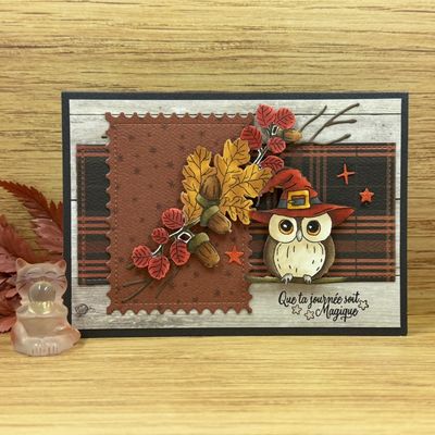 Carte d'Anniversaire Automnale 