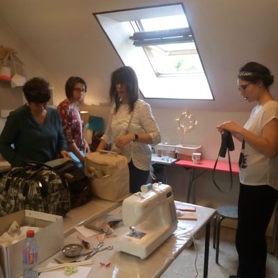 Souvenir du stage sac à rabat