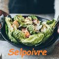 SALADE DE LAPIN FRIT SAUCE RIBOT .