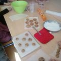 Atelier cuisine (recette de cookies) à capouchine durant les vacances d'hiver