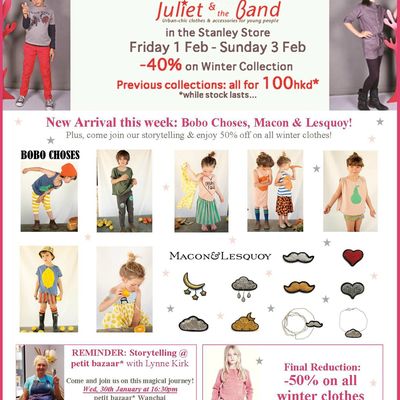 final sale and new arrival!