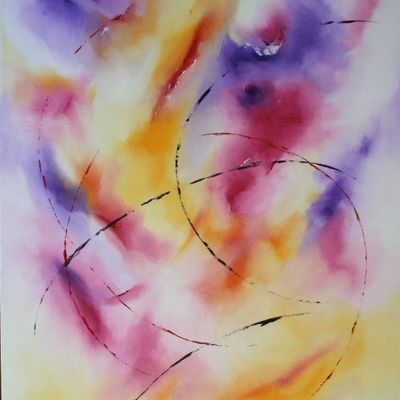 la dernière série des mes toiles