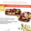 50 % sur le moule à mini-tartelettes