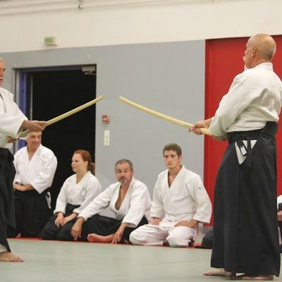 Les aïkidokas en action !