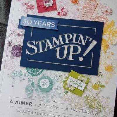 STAMPIN'UP a 30 ans!!! Venez découvrir le nouveau catalogue sorti aujourd'hui!