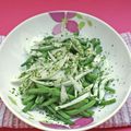 Salade d'haricots vert