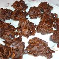 Roses des sables au chocolat