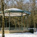 Le jardin public de Saint-Omer en hiver