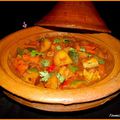 Tajine de légumes à l'Indienne