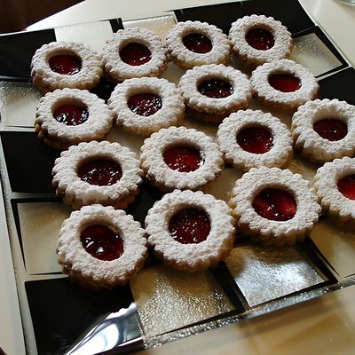 Sablés à la confiture