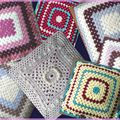 Coussins au crochet