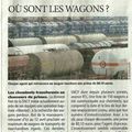 DIRECTMATIN titrait le 27 mars dernier : "la SNCF sollicite ses agents, où sont les wagons ?"