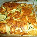 TARTE  AUX COURGETTES ET PARMESAN