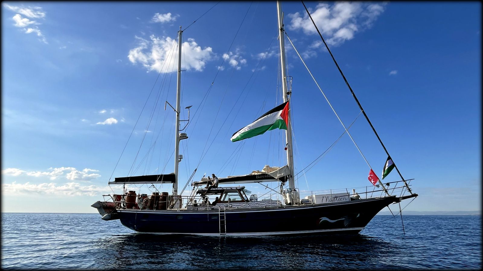 MADLEEN, FLOTTILLE POUR GAZA, ISRAËL, GENOCIDE, RIMA HASSAN, GRETA THUNBERG