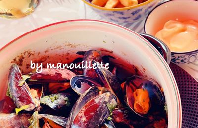 Moules à la thaï