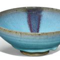 A 'Jun' purple-splashed bowl, Yuan dynasty