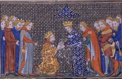 Édouard III rend hommage à Philippe VI de Valois à Amiens le 6 juin 1329
