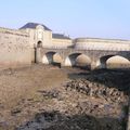 fort de port-louis, a marèe basse