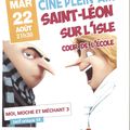 Cinéma de plein air à Saint Léon !