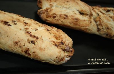 Baguette aux figues et au noix