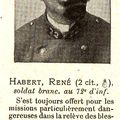 Brancardier René Habert 72e RI