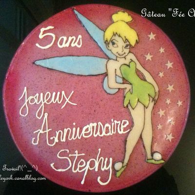 Gâteau "Fée Clochette"