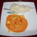 Poulet Colombo/Coco - Riz 