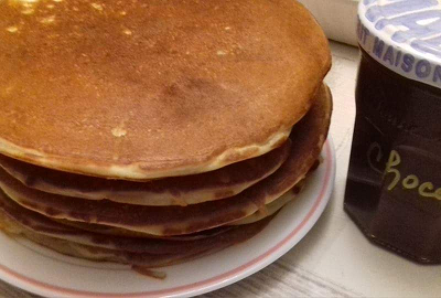 Pancakes sans oeufs
