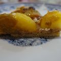 TARTE RUSTIQUE AUX PRUNES ( REINE CLAUDE )