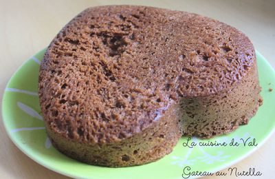 Gateau au nutella.