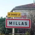 Panneau ville / village : Je danse le Millas