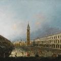 Circle of Michele Marieschi, Venice, a view of Piazza San Marco looking towards the Basilica